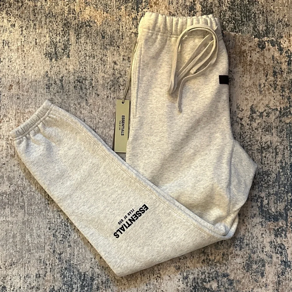 🔴 SOLD 🔴 Essentials Heather Gray Joggers - Picture 1 of 5